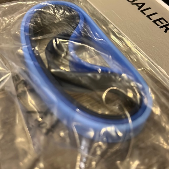 Nike Baller ID Bands Wristbands bracelets new vintage 2005 Adult Size blue - Picture 4 of 6